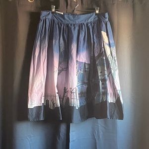 Unique Vintage Halloween Skirt